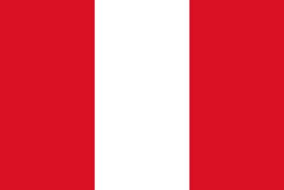 peru flag without symbol